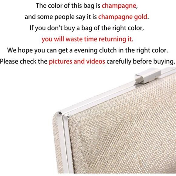 Womens Vintage Envelope Clutch Silver Evening Handbag For Cocktail/Wedding/Party - Picture 5 of 7